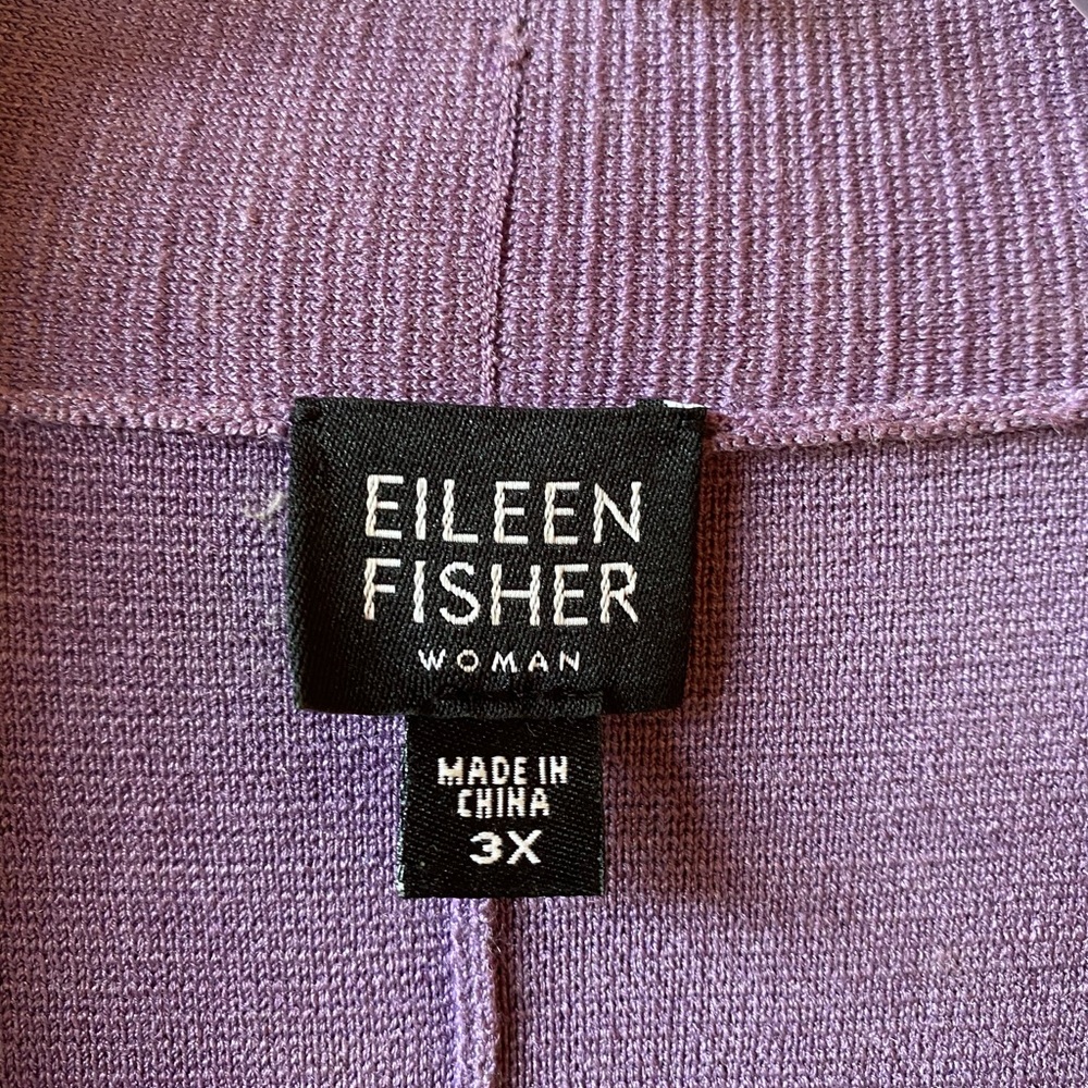 Eileen Fisher cardigan/jacket sweater.